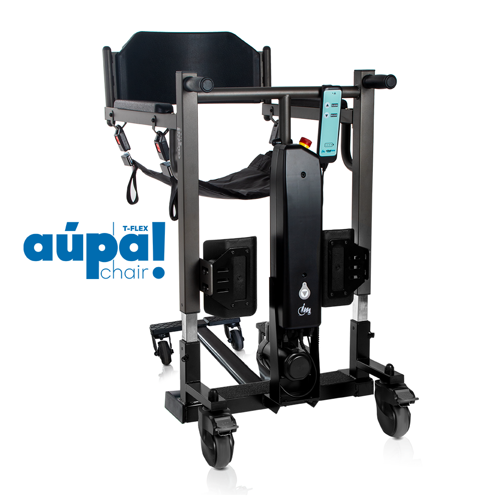 SILLA GRUA ELECTRICA DE TRASLADO : AUPA CHAIR MINI Y AUPA CHAIR T-FLEX - TOTALCARE
