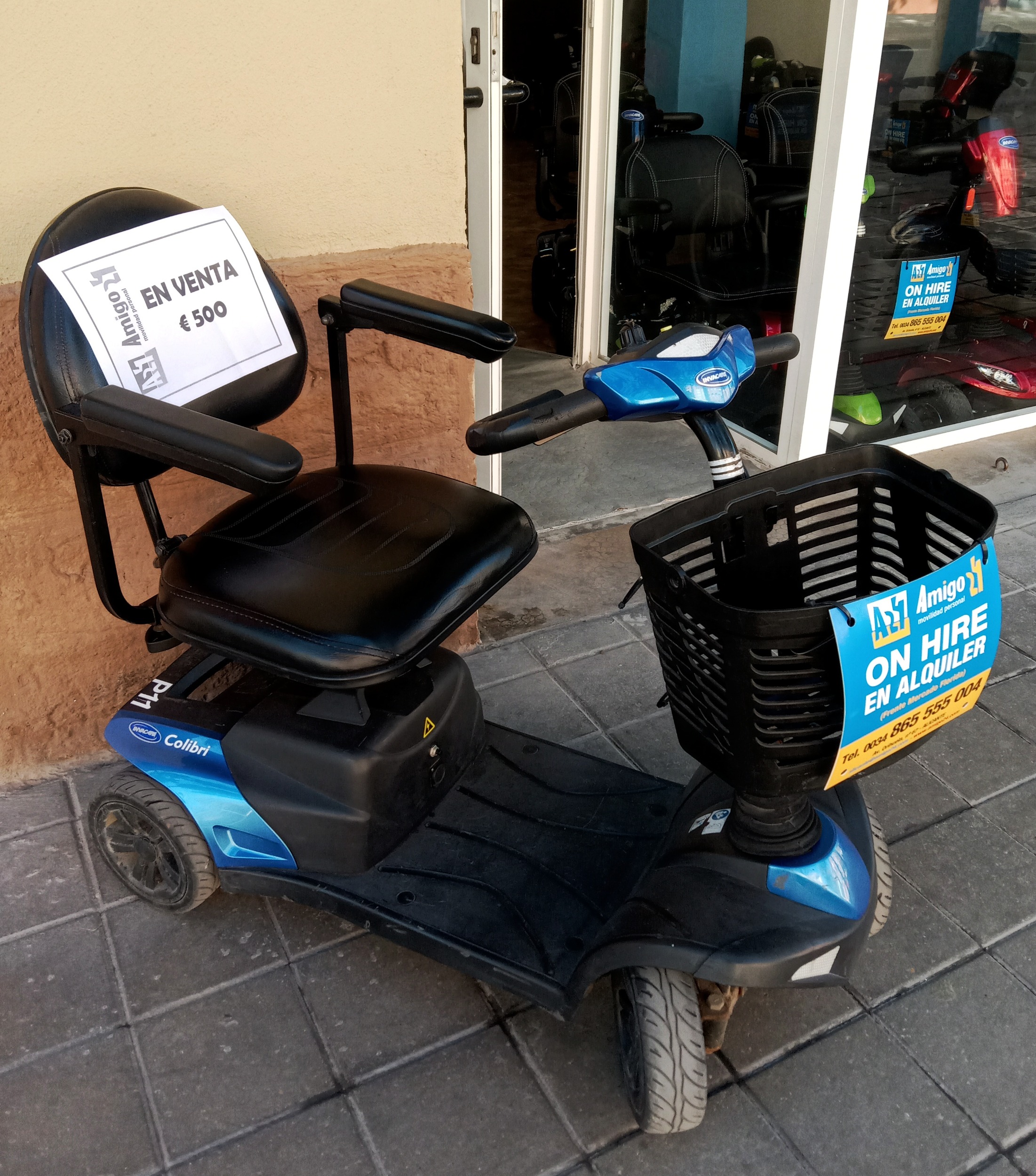 SCOOTER COLIBRI 2ª MANO-ALICANTE